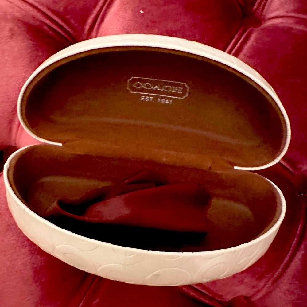 Coach sunglasses case